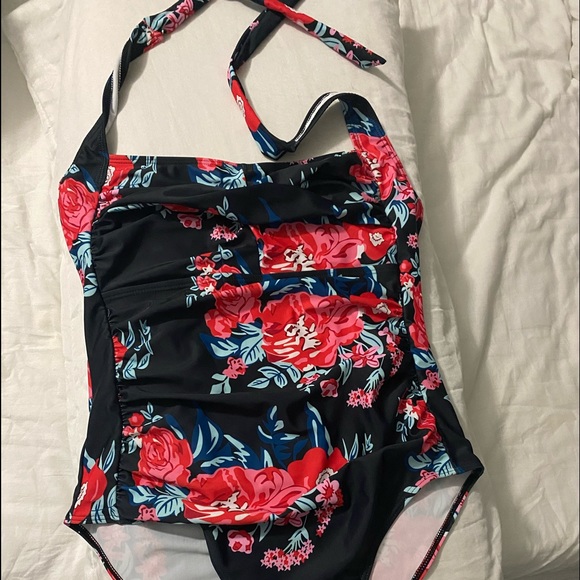 Womens One Piece Swimsuits Tummy Control - Picture 3 of 6